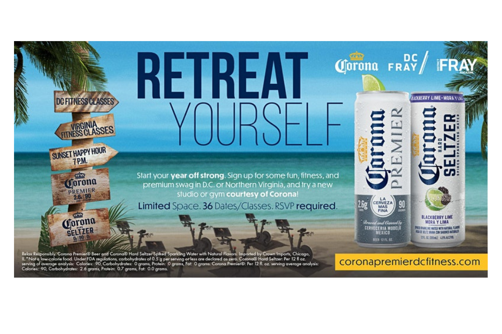 Corona Presents Rooftop Yoga at Balance Gym Thomas Circle