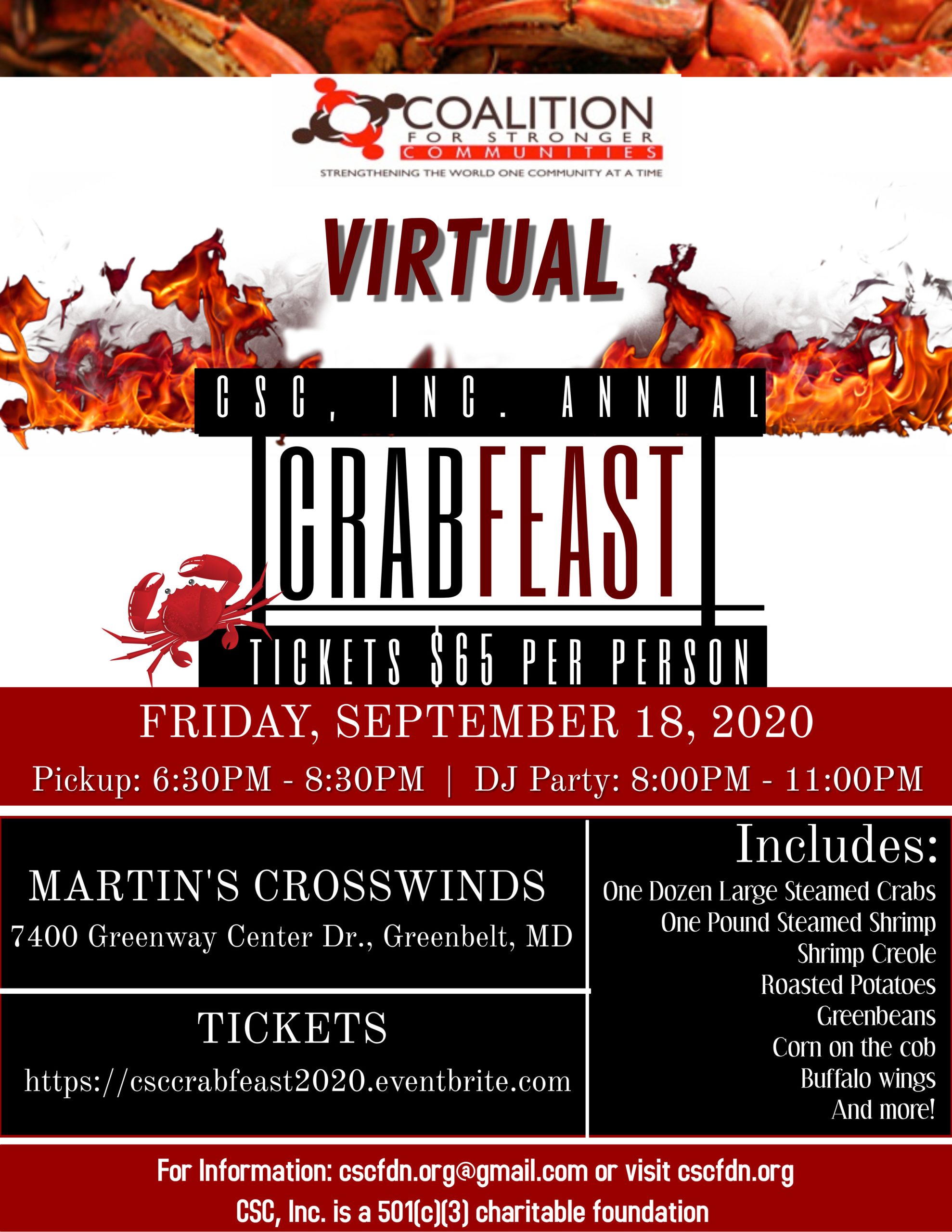 CSC Annual Crab Feast 2022
