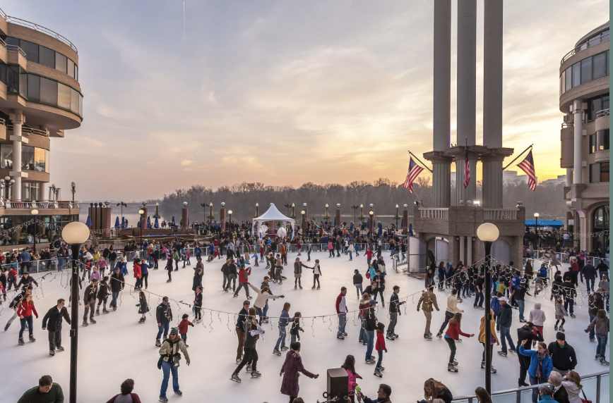 THE WASHINGTON HARBOUR ICE RINK